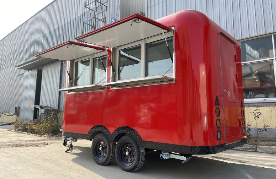 custom burger van for sale